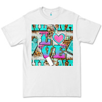 White love nail and polish with leopard seamless pattern bbs Premium Tee - BundleAndBundleShop