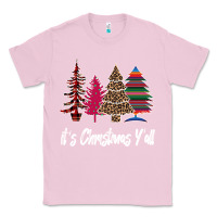 Bubblegum Pink Merry Christmas Pine Tree Classic Tee - Bettercallsaul