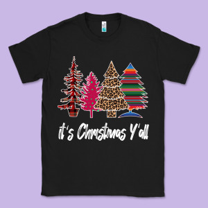 Merry Christmas Pine Tree Classic Tee Designed By Bettercallsaul