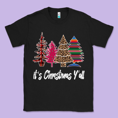 Merry Christmas Pine Tree Classic Tee Designed By Bettercallsaul