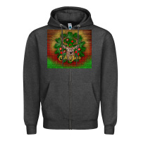 Charcoal Heather oh deer Zipper Hoodie - BundleAndBundleShop