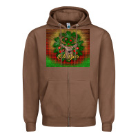 Chestnut oh deer Zipper Hoodie - BundleAndBundleShop