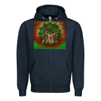 Navy oh deer Zipper Hoodie - BundleAndBundleShop