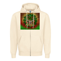 Sandshell oh deer Zipper Hoodie - BundleAndBundleShop