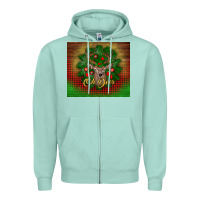 Seafoam oh deer Zipper Hoodie - BundleAndBundleShop