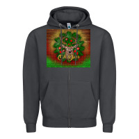 Smoke oh deer Zipper Hoodie - BundleAndBundleShop