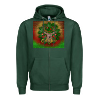 Sports Green oh deer Zipper Hoodie - BundleAndBundleShop