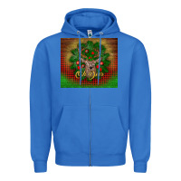 True Royal oh deer Zipper Hoodie - BundleAndBundleShop