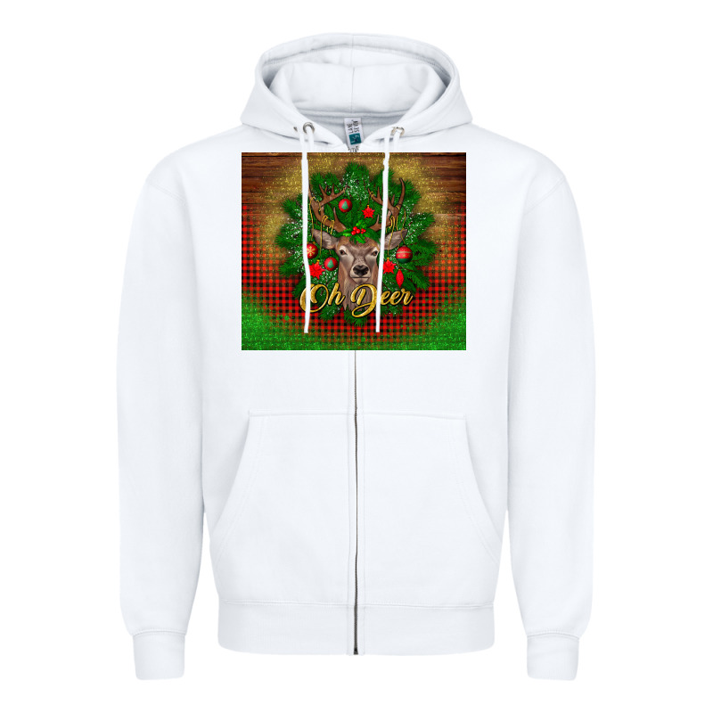 Oh Deer Zipper Hoodie by BundleAndBundleShop | Teevron