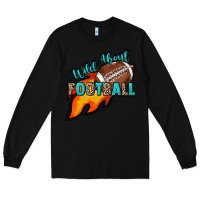 Black Wild about Football Long Sleeve Tee - HowdyJamesFarm