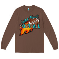 Chestnut Wild about Football Long Sleeve Tee - HowdyJamesFarm