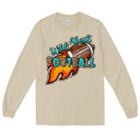 Mushroom Wild about Football Long Sleeve Tee - HowdyJamesFarm