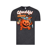 Vintage Black cool ghoul aid funny ghoul pumpkin cute meme halloween t shirt Vintage Tee - maiPhamDesign