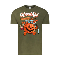 Vintage Olive cool ghoul aid funny ghoul pumpkin cute meme halloween t shirt Vintage Tee - maiPhamDesign