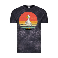 Cloud Black Retro Vintage Duck Vintage Tee - maiPhamDesign