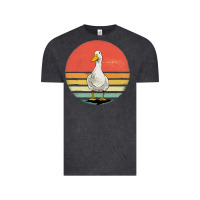 Vintage Black Retro Vintage Duck Vintage Tee - maiPhamDesign