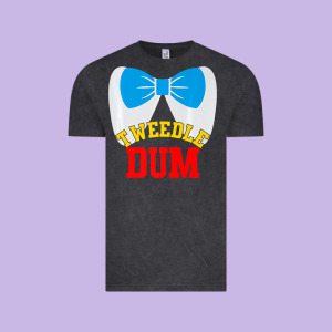 Tweedle Dee Dum Funny Matching Halloween Costume For Couples Premium T Vintage Tee Designed By Maiphamdesign