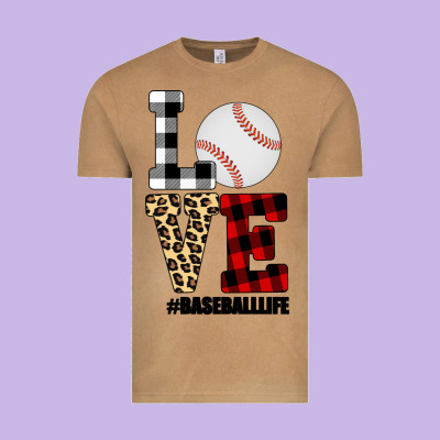 Love, Baseball Vintage Tee Designed By Bettercallsaul