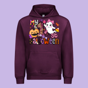My 1st Halloween Urban Hoodie Designed By Barkaloodesign