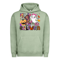 Pigment Oil Green my 1st halloween Urban Hoodie - BarkalooDesign
