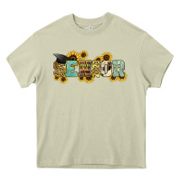 Mossy senior 2023 sunflower Heavy Core Tee - NancyCooperArtShop