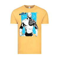 Vintage Mustard the rock power Vintage Tee - maiPhamDesign