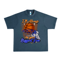 Midnight Navy I'll always be your biggest fan basketball Urban Heavy Tee - NancyCooperArtShop