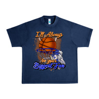 Navy I'll always be your biggest fan basketball Urban Heavy Tee - NancyCooperArtShop