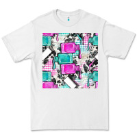 White nail polish with cowhide and plaid seamless pattern bbs Premium Tee - BundleAndBundleShop