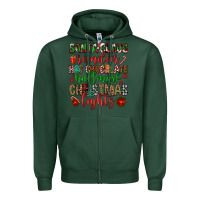 Sports Green santa claus reindeer hallmark hot chocolate christ Zipper Hoodie - FaDigitalArtStudio