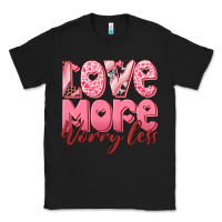 Black love more worry less Classic Tee - RanaPortraitStore