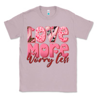 Lilac love more worry less Classic Tee - RanaPortraitStore