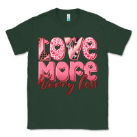 Sports Green love more worry less Classic Tee - RanaPortraitStore