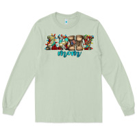 Matcha army mom christmas Long Sleeve Tee - Jasminsmagicworld