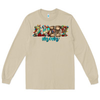 Mushroom army mom christmas Long Sleeve Tee - Jasminsmagicworld