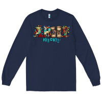 Navy army mom christmas Long Sleeve Tee - Jasminsmagicworld