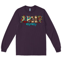 Plum army mom christmas Long Sleeve Tee - Jasminsmagicworld