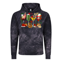 Cloud Black Mexico Wine Glasses Vintage Hoodie - texasbilliewilder