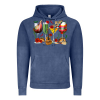 Vintage Denim Mexico Wine Glasses Vintage Hoodie - texasbilliewilder