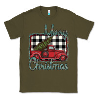 Army Green Merry Christmas Truck Classic Tee - Bettercallsaul