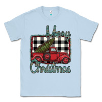 Merry Christmas Truck Classic Tee | Teevron