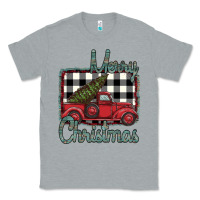 Heather Grey Merry Christmas Truck Classic Tee - Bettercallsaul