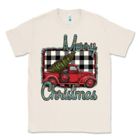 Natural Merry Christmas Truck Classic Tee - Bettercallsaul
