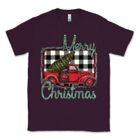 Plum Merry Christmas Truck Classic Tee - Bettercallsaul