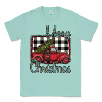 Seafoam Merry Christmas Truck Classic Tee - Bettercallsaul