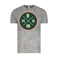 Cloud Rock Classic Minnesota Hockey MN Outline Pullover Hoodie Vintage Tee - maiPhamDesign