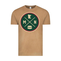 Vintage Camel Classic Minnesota Hockey MN Outline Pullover Hoodie Vintage Tee - maiPhamDesign