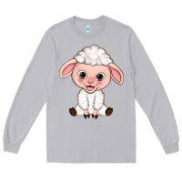 Moon Dust Cartoon Lamb Long Sleeve Tee - HowdyJamesFarm