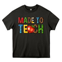 Asphalt made to teach Heavy Core Tee - NancyCooperArtShop