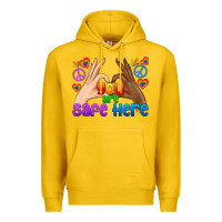Lemon LGBTQ+ You Are Safe Here Premium Hoodie - BundleAndBundleShop